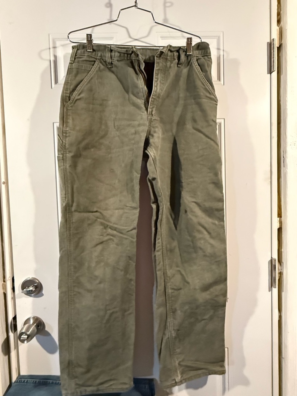Men's Carhartt lined Work Pants